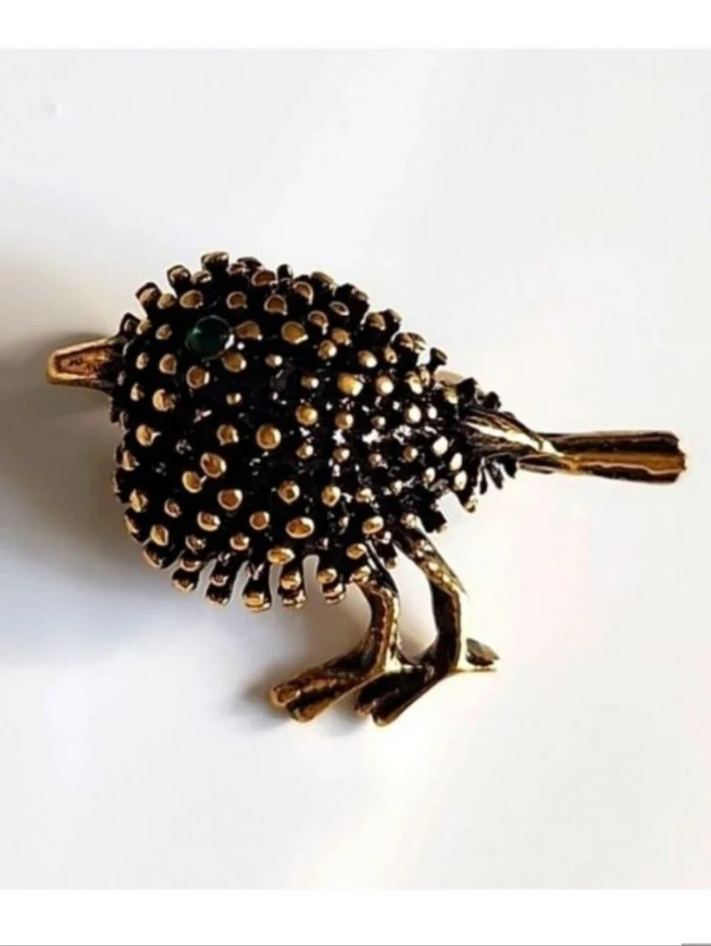 BIRD Brooch timeless Bronze